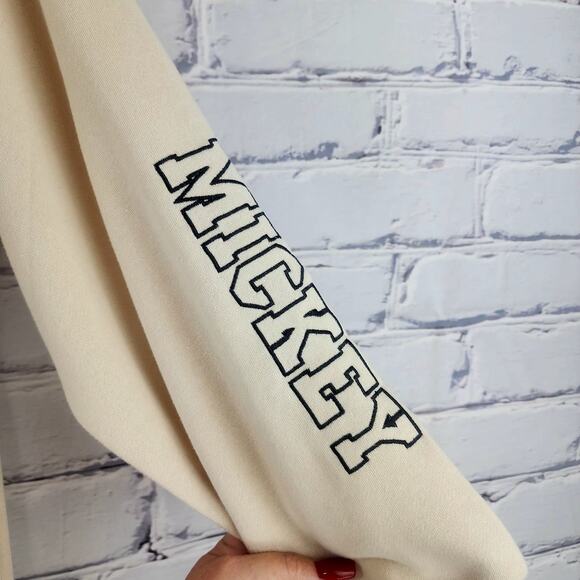 Disney Sweatshirt Womens L 1928 Mickey Minnie Pluto Zipper Hoodie - Picture 6 of 9